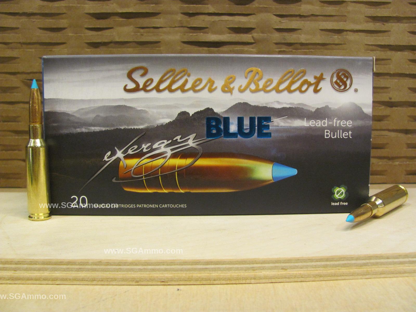 100 Round Plastic Can - 6.5 Creedmoor 120 Grain TXRG Sellier Bellot Exergy Ammo - SB65XA - Packed in Plastic Ammo Canister